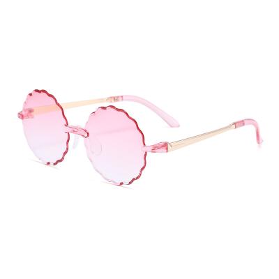 China Fashion Sunglasses 2022 Sunflower Children's Sunglasses Customized Kids Glasses Fashion for sale