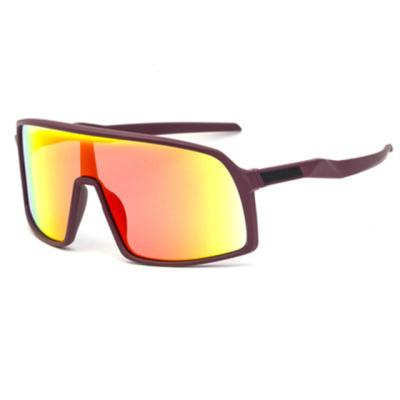 China Sports sunglasses 2022 new custom made sports color glass outdoor mount sunglasses shape sunglasses men and women for sale