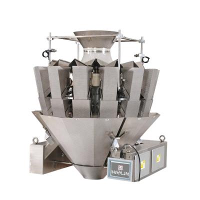 China High speed 14 head food fries candy snack multihead weigher combi filling machine for sale