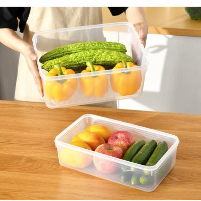 China Wholesale Cold Fridge Stored Kitchen Bread Heat Food Plastic Containers Outdoor Storage Box for sale