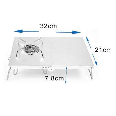 China QC-310SW Factory Direct Selling Stainless Steel Easily Assembled Outdoor Cooking Camping Gas Stove for sale