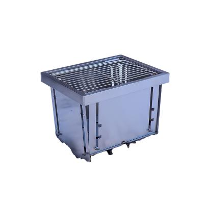 China Easily Assembled QC-MINI-3 Korea Stainless Steel Japanese Portable Charcoal BBQ Grills Outdoor for sale