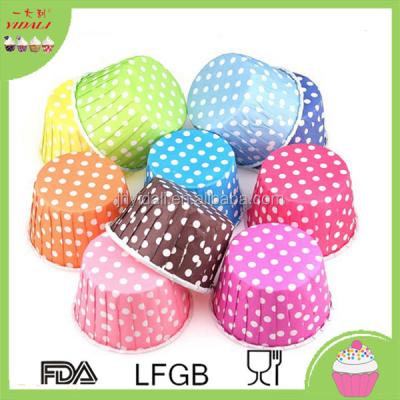 China Disposable Edge Film Wiredrawn Cups Liner Cupcake Muffin Paper Baking Case for sale