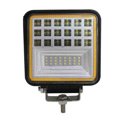 China Automobile Working Lamp 144W DRL Lamp COB Square Led Work Lights 4x4 for sale