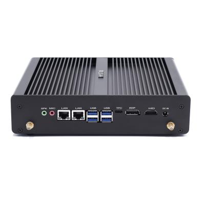 China For 8th Gen Quad Core 4K NUC Business Support Mini ITX Core i5 8250U i3 8145U Mini PC SIM WIFI HD DP Fanless Desktop Type-C Monitor Support 3 for sale