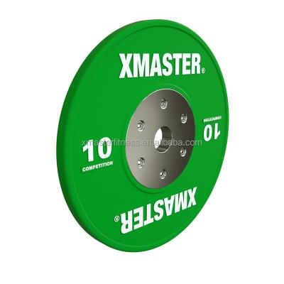 China Universal Xmaster KG Competition Bumper Plate Premium Bumper Plate Colored Bumper Plates for sale