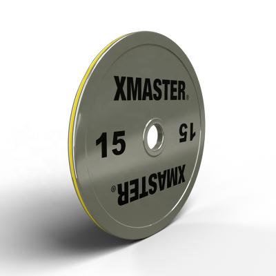 China Eco-friendly Xmaster Steel weight plates wholesale weight plates for gym IPF steel weight plates set for sale