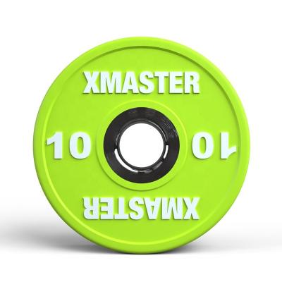 China Universal Xmaster  Urethane Dumbbell Bumper Studio Dumbbell Bumper  Color Dumbbell Bumper for sale