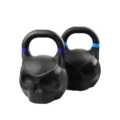 China Universal Weightlifting Kettlebell Skull for Gym and Fitness 2-40kg for sale