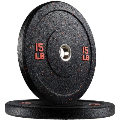 China Universal Gym Hi Temp Crumb Fitness Bumper Plate for sale