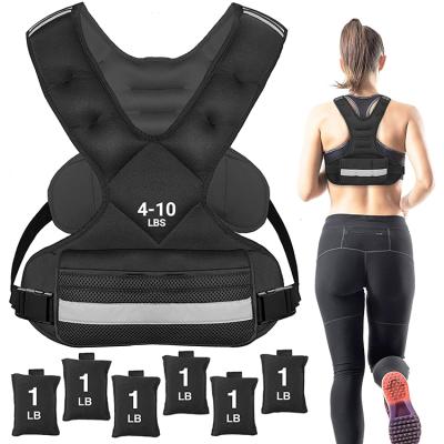 China Adjustable Weighted Cloth Vest for Men and Women Invest 6 Ironsand Weights for Home Workouts for sale