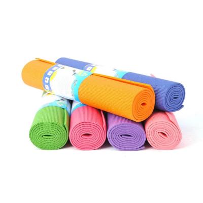 China Eco-Friendly Yoga Mat High Density PVC Exercise Mat with Wrap Paper for sale