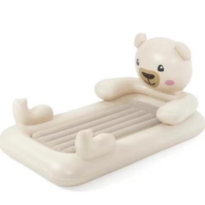 China 2022 New Design Kids Children Dreamchaser Air Mattress Teddy Bear Inflatable Cartoon Foldable Air Beds for sale