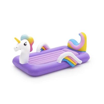 China 67713 Foldable Outdoor Inflatable Unicorn Sleep Bed Mattress Dreamchaser Comfortable Air Mattress Assembly With Headrest for sale