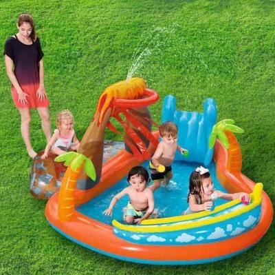 China Wholesale Commercial Cartoon Theme Water Slide Above Ground Swimming Pool Slides Kids Swimming Pool Water Slide for sale