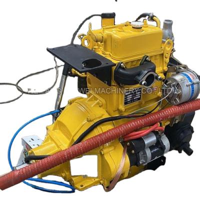 China Marine Engine Machinery Engines 2 Cylinder In Bilge 40hp 300rpm Water Cooled Diesel Mini Auto Start for sale