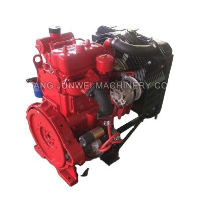 China Water cooled two cylinder 2 cylinder water cooled twin cylinder marine diesel engine for 15hp 20hp 30hp for sale