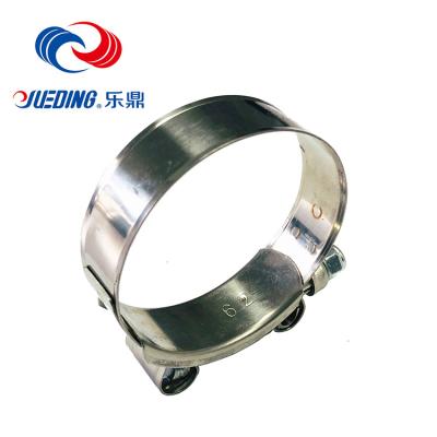 China Pipe Clamp High Performance Stainless Steel Pipe Tying T Type Pipe Clamp / Bolts Clamps for sale