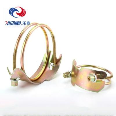 China High Torque OEM 304 Stainless Steel Single Wire Double Spring Wire Galvanized Steel Tiger Clip Pipe Hose Clamp for sale