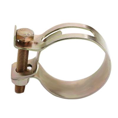 China Stainless Steel Industrial Hot Drive Mini Hose Clamp Throat Hoop For Gasoline Diesel Hose for sale