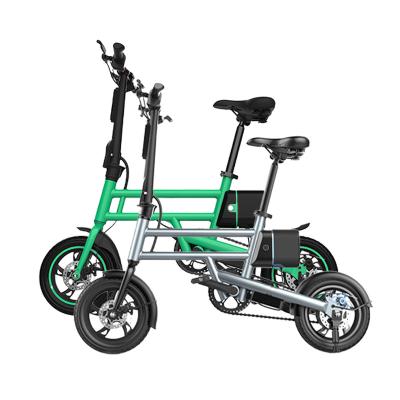 China Popular Cheap Li Battery 350W 36V Li Battery 350W 36V Electronics Foldable Electric Bicycle 18650 Iron Frame Manufacture for sale