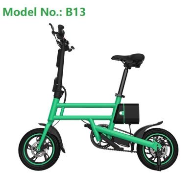 China Cheap Iron Frame Manufacture Supply Mobility Foldable Electric Bike Easy Carry 18650 E-Bike Li Battery 350W 36V Dismountable E-Bike for sale