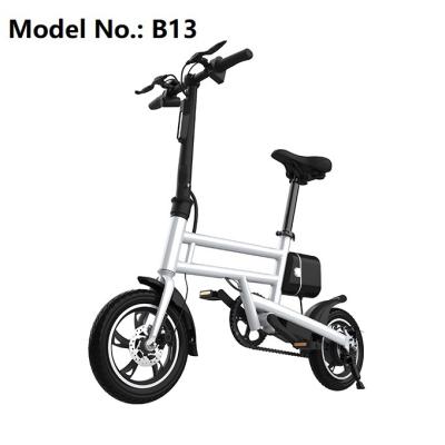 China Wholesale Cheap Price Iron Frame Manufacture Foldable Electric Bike Easy Carry 18650 E-Bike Li Battery 350W 36V Dismountable E-Bike for sale