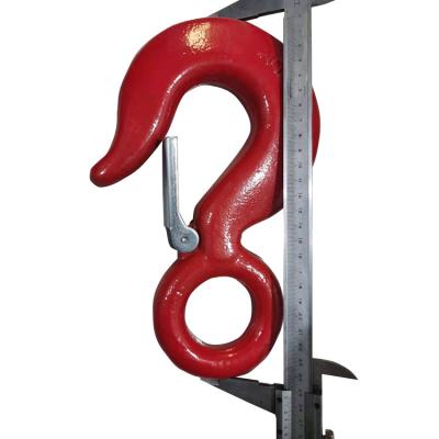 China USA 5T Hand Forged Tower Loop Hook For Hanging Forged Pintle Trailer Towing Hook for sale