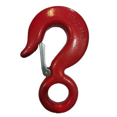 China US Swivel Steel Eye Hook Forge Snap Hook For Lifting Hook for sale