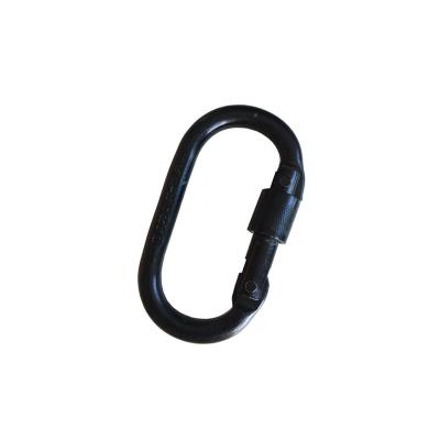 China Retail Industry 25KN Climbing Hook Swivel Snap Hook Upright Carabiner for sale