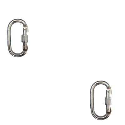 China Heavy Industry Hot Selling All Over The World Aluminum U-Shaped Hook Mountaineering Buckle Locking Carabiner for sale