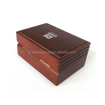 China 2018 wooden high quality and low cost jewelry box custom logo for sale