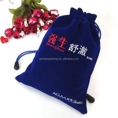 China Safety China Newest Design Good Reputation Eco-friendly Velvet Drawstring Jewelry Bag for sale