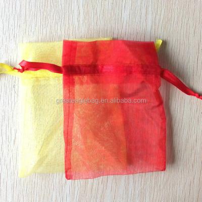 China Popular Products Recyclable In Malaysia Gift High Quality Organza Customzed Drawstring Pouch for sale