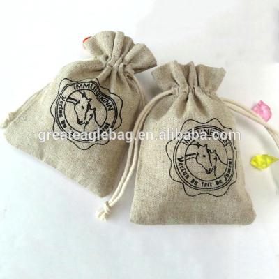 China Safety hot new products on market jute drawstring bag import china hand made goods for sale