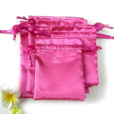 China Safety Lowest Price Products Drawstring Satin Scrunchie Top Consumable Pouch for sale