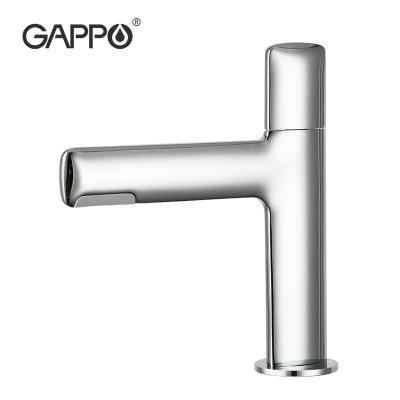 China Gappo New Arrival Single Sense Basin Mixer Taps Hot And Cold Water Face Basin Faucet G1052-80 for sale