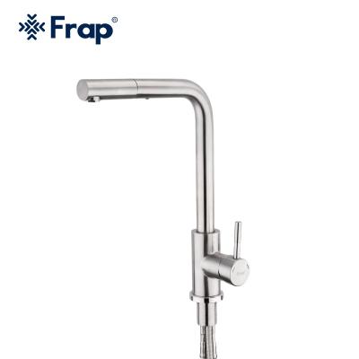 China Frap Sense Faucets New Kitchen Sink Faucet With Pull Out Sprayer Hot And Cold Water Mixer Pull Down Kitchen Faucet F60899 for sale