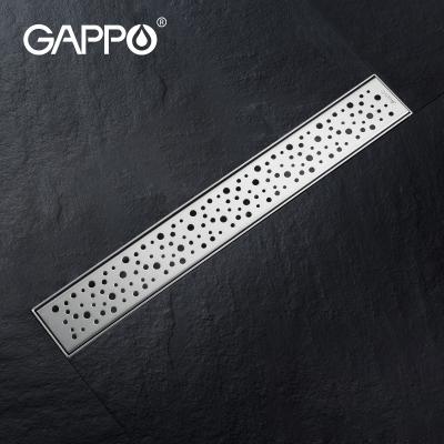 China Gappo Bath Oucorner Stainless Steel Floor Drain Cover Tile Insert Floor Drain Trap Modern Floor Drain G85007-2 for sale