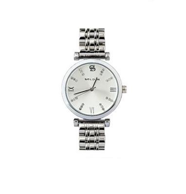 China Fashion Rose Gold Quartz Watches Crystal DIVER women dress watch stainless steel ladies female quartz wristwatches for sale