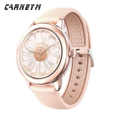 China 2021Pink New Arrivals New Arrivals Waterproof Smart Wrist Watches Ladies Smart Date B8Pro Android Online Phone Watches For Woman for sale