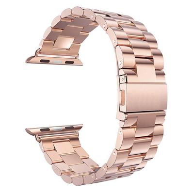 China Fashion\Popular Luxury Gold Metal Dress Watch AG301-20/22 Strap Luxury Chain Strap Monitor Smart Watch Band Chain Watch For Men for sale