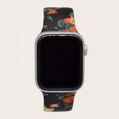 China Fancy Silicone Smart Watch Strap Wrist Watches AJ012 Bands Light Classic Soft Band Female Rubber Band Replacement for sale