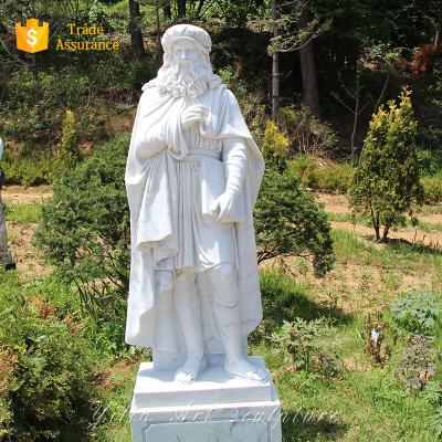 China Durable And Artistic Western Design Stone Statue Male Sculpture With Tools for sale