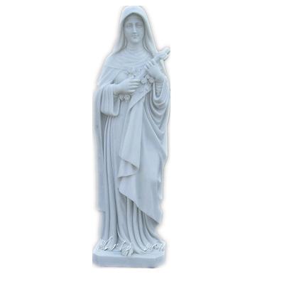 China Christian Marble Statue Stone Durable and Artistic Virgin Mary Garden Statues (YL-R017) for sale