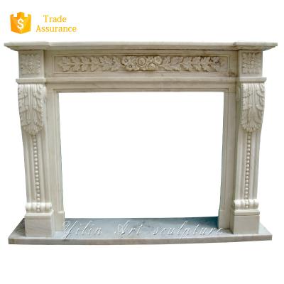 China High Quality Modern Stone Fireplace Frame Mantel for sale