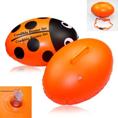 China Double Thickened Inflatable Swimming Ball Safety Swim Life Beacon Swimming Float For Swim Lifesaving Safe Training for sale