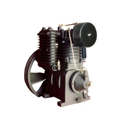 China 5.5HP Piston Head Compressor Pump Lubricated Industrial Air Compressor Pump Factory Price for sale