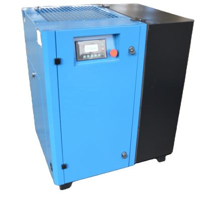 China Lubricated Screw Air Compressors 7.5HP Air Compressor Competitive Price Good Quality for sale