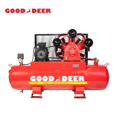 China Lubricated 10HP Piston Three Stage Air Compressor with Handle and Wheel Condor Switch 115PSI Single Stage Air Compressor for sale